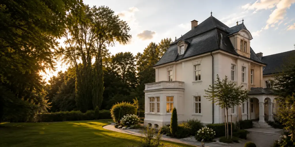 Historische Villa als Beispiel für eine Immobilienbewertung in Regensburg