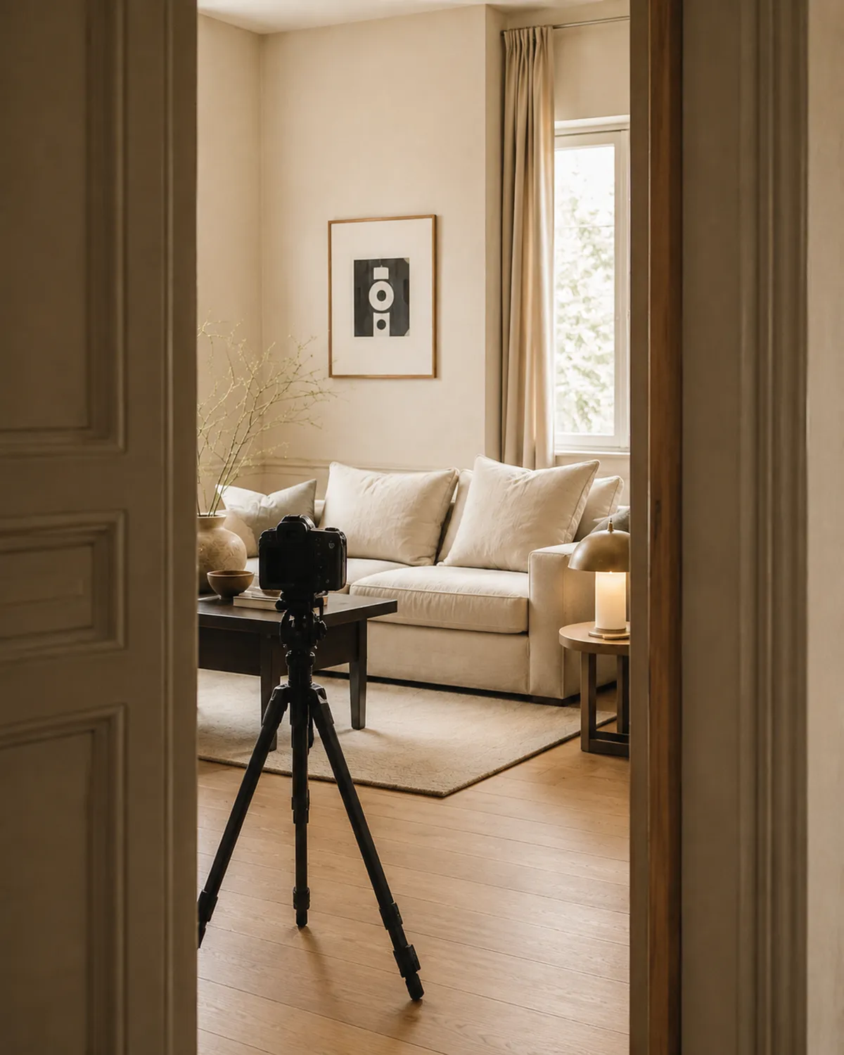 Hochwertige Immobilienfotografie zur professionellen Verkaufsvorbereitung