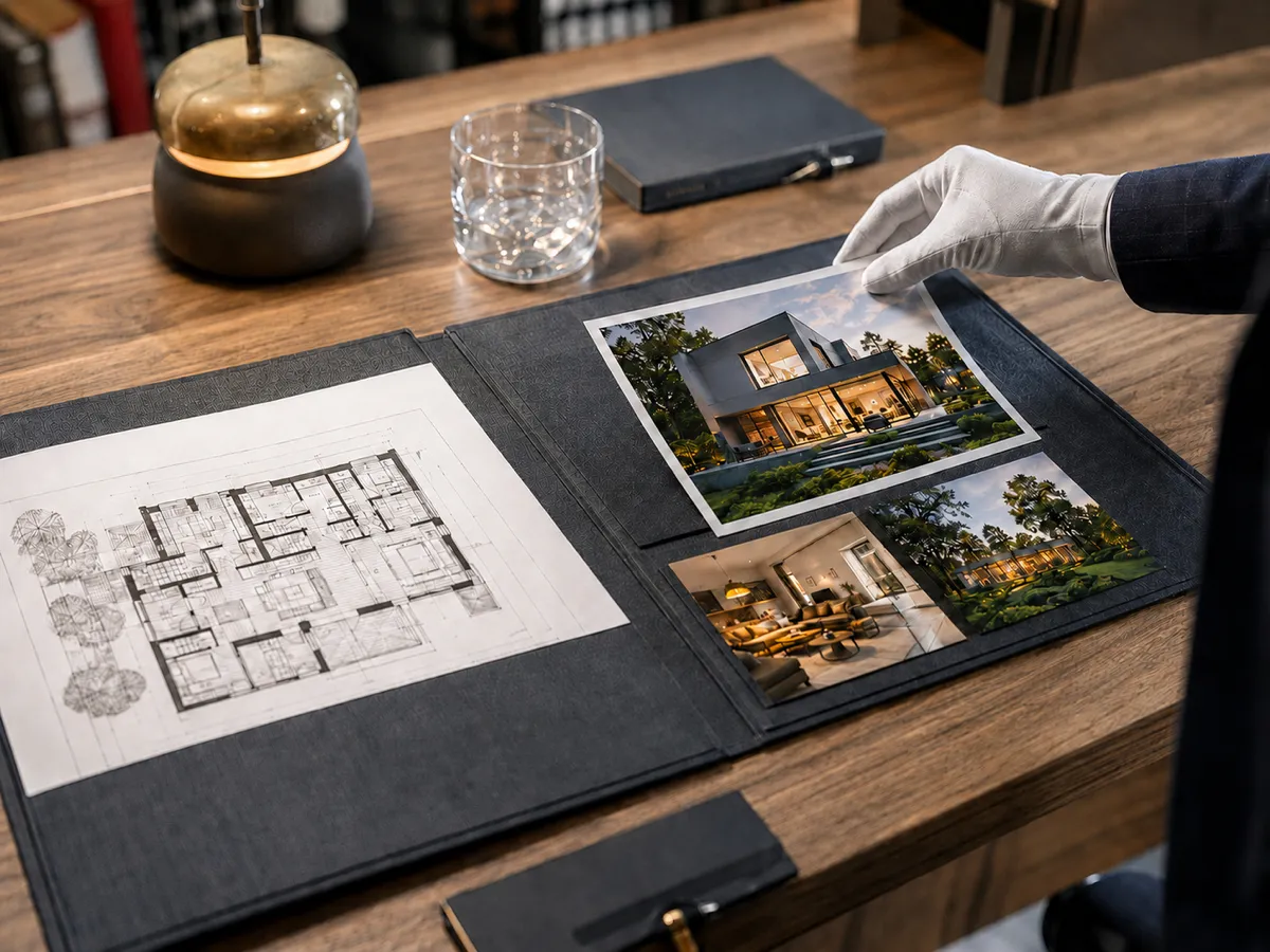Vertrauliche Exposé-Aufbereitung für einen Off-Market-Immobilienverkauf