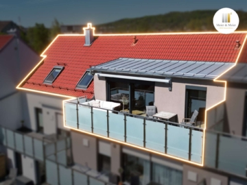 Über den Dächern von Hersbruck – neuwertige Penthousewohnung mit Stil, Komfort & Weitblick, 91217 Hersbruck, Penthouse